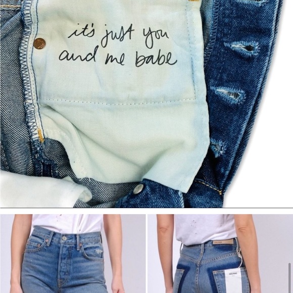 GRLFRND Denim distressed ankle cut jeans - Picture 9 of 10